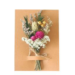 Mini flores secas naturais bouquet, DIY materiais florais, dama de honra boutonnieres, decoração do casamento do Natal, dia dos namorados, 1pc - Image 5