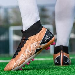 Chuteiras de futebol profissionais para homens, calçados esportivos, chuteiras para treinamento de futebol, botas de grama, TF e FG, calçados esportivos para crianças - Image 4