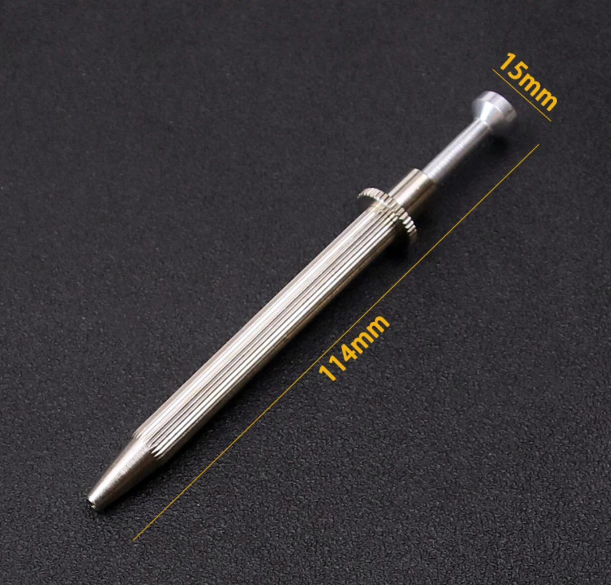 Jóias fazendo ferramenta pinças côncavo sulco diamante aço inoxidável ajustável artesanato ferramentas para joalheiro diamante tester - Image 1