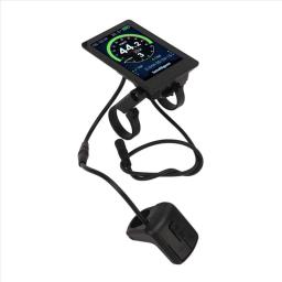 Display LCD a cores para bicicleta elétrica, Mid Drive Motor Kit, IPS, IP65 impermeável, 860C, 3.5 Polegada, série - Image 2