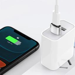 2 pces usb para tipo c otg adaptador usb USB-C macho para micro usb tipo-c fêmea conversor para macbook samsung s20 usbbc otg conector - Image 2