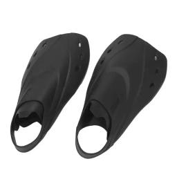 Ajustável unisex nadadeiras curtas natação, equipamento de mergulho profissional, snorkeling formação, tpr, 1 pair - Image 4