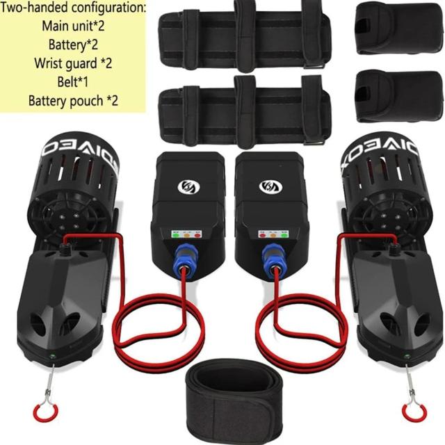 Scooter Subaquático Elétrica à Prova d'Água para Snorkel e Mergulho, Ideal para Natação e Aventuras Marinhas