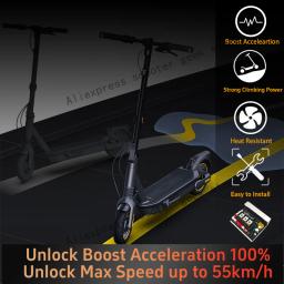 Controlador personalizado 55 km/h velocidade ilimitada para ninebot by segway max g2 g2e g2d scooter elétrico 55 km/h 40 km/h peças da placa-mãe - Image 5