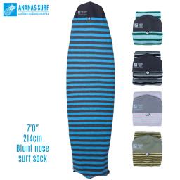 Ananas Surf Surf, 7ft. Soft Cover Bag Board Protective Stretch Fabric, Prancha de Surf Sock, Nariz Blunt, 7'0 ", 214 cm - Image 1