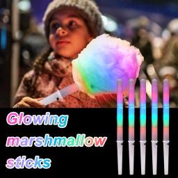 Bastões de luz LED brilhantes reutilizáveis, tubos intermitentes adereços, acender bastão colorido, bastão de festa, bastões de luz LED, A5s5, 5 pcs, 10pcs - Image 2