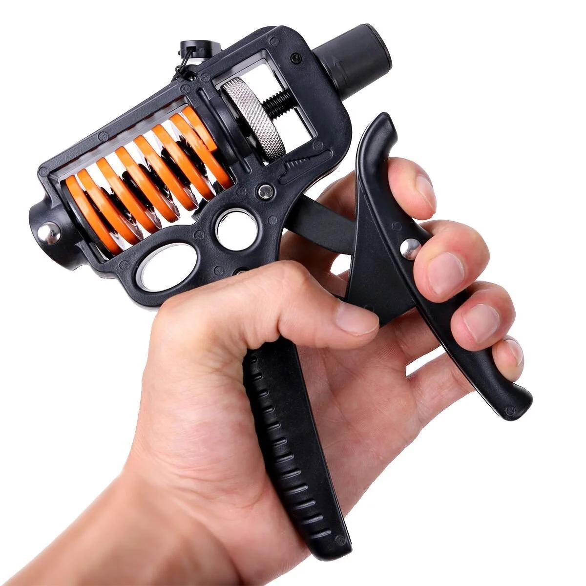 25-50kg ajustável pinça pesada fitness mão exercitador aperto treinamento de pulso primavera profissional dedo pitada carpal expansor - Image 1