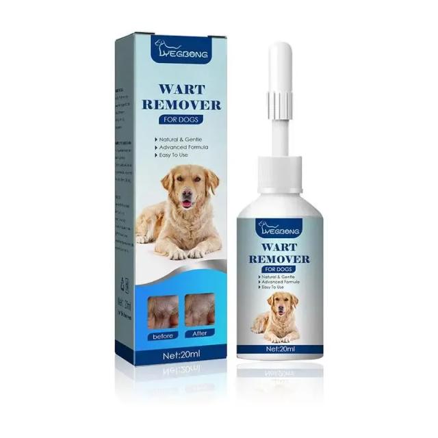 Removedor Natural e Indolor de Verrugas para Animais de Estimação - Tratamento Eficaz e Suprimentos de Cuidado com a Pele