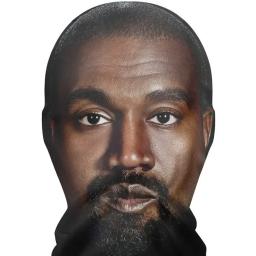 Novo 3d impresso kanye máscara de malha elástica máscara facial completa para homens mulheres cosplay headwear hip hop moda balaclava capuz chapéu chapelaria - Image 3
