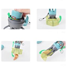 Pet Zero Waste Dog Poop Bags, Dispenser de saco de lixo para cães, produtos para animais para cães, Pick Up Excreta Cleaner, Litter Poop Bag, Novo - Image 6