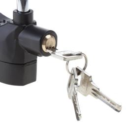 Cadeado de alarme à prova d'água para motocicleta, cadeado de alarme com feixe curto para bicicleta e bicicleta - Image 3