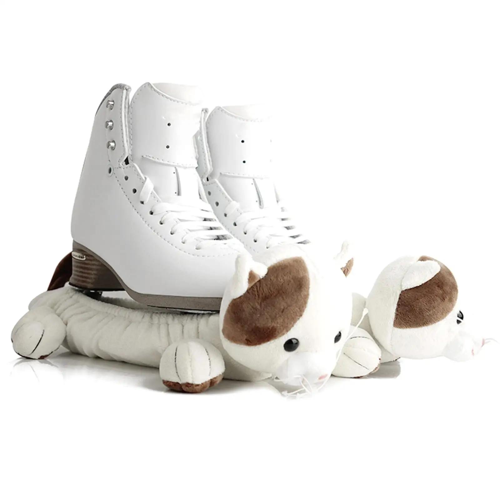 Patins Soaker Botas de patinação no gelo guardas mangas de cobertura de lâmina elástica - Image 1