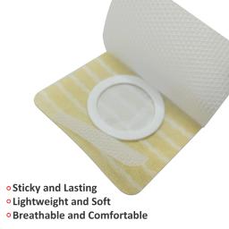 Remendos descartáveis de óleo de rícino para umbigo, envoltório de pacote de óleo de rícino com almofada de algodão altamente absorvente, adesivo de cobertura de umbigo - Image 2