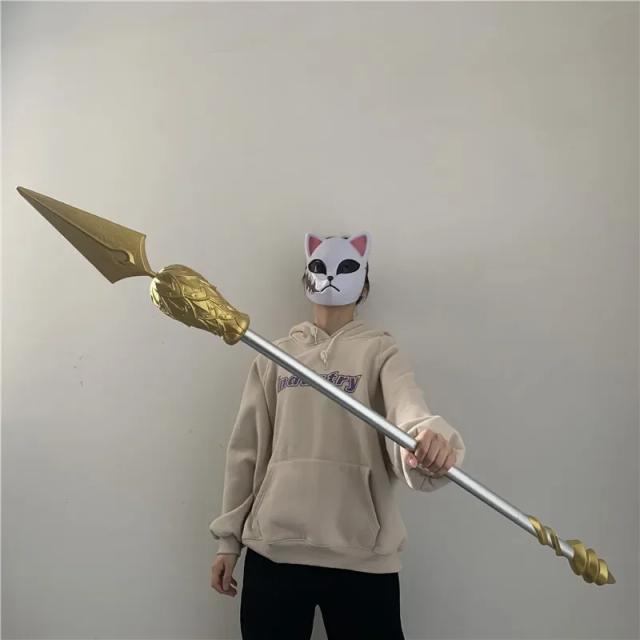 Segunda guerra mundial anime martelo de gelo armas brinquedos espadas dragão faca rei nezha fogo derrubado lança modelo clássico pops plutônio rbber simulação presentes