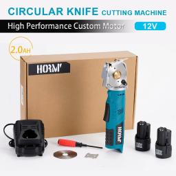 Máquina De Corte Elétrica De Tubo De Tesoura Redonda, Tecido De Tecido De Pano, Kit De Máquina De Corte De Alta Velocidade, Ferramentas De Bateria DIY, Bosch, 12V - Image 1