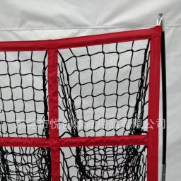 Basebol portátil Pitching Hitting Net, Pitch Net, Strike Zone Practice, Target Softball Throw Equipment, 9 Buracos - Image 3