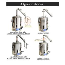Equipamento Elétrico De Destilação Para Máquina De Cerveja De Vinho E Cerveja, Home Kitchen Usado Destilador De Álcool, Destilação, 15L - Image 2