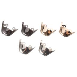 Saltos altos para proteger a cabeça, acessórios de sapato, protetor de inicialização, pontas encobrir, protetores de metal toe, 3 pares - Image 4
