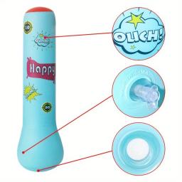 Inflável Bopper Punching Bag com Bounce-Back Action Toys para crianças, presentes - Image 3