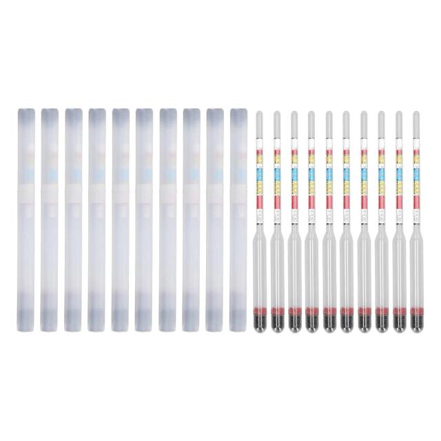 Kit Completo para Produção de Cerveja e Vinho: Hidrômetro, Equipamentos de Teste e 3 Balanças para Casa com 10 Peças