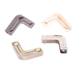 Fivelas de couro para proteção do canto do saco, botões de metal para bagagem e bolsa, acessórios de hardware, 1 conjunto - Image 3