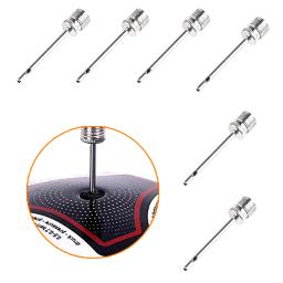 Aço inoxidável Inflando Bomba Agulha, Válvula de Ar Adaptador, Esporte Bola, Futebol, Basquete, Futebol, Inflável, 5 Pcs, 10 Pcs, 20Pcs - Image 3
