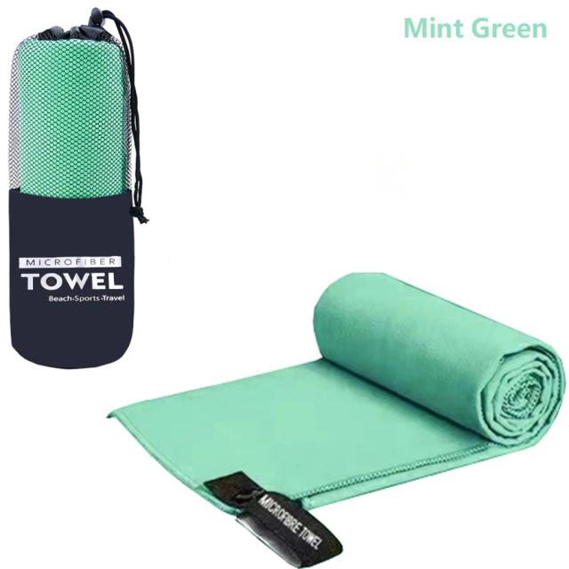 Toalha de Acampamento Secagem Rápida 40x80cm Ideal para Ginásio Ioga Corrida Praia e Esportes ao Ar Livre