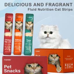 Cat Snacks Whole Box, Cat Snacks, Cat Food, Cat Food, Atum de frango, engorda, Pet Food, Boost - Image 6