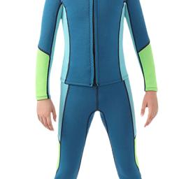 Terno molhado de neoprene impermeável para crianças, traje de mergulho, maiôs térmicos, meninos e meninas, esportes aquáticos, caiaque, criança, 3,5mm - Image 5