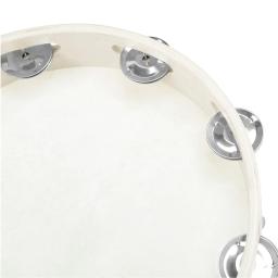 Pele De Carneiro Pandeiro Para Educação Iluminada, 10 Polegadas, Percussão De Madeira Instrumentos - Image 5