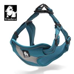 Truelove coleira para cães de estimação, ajustável, fácil, 3m, reflexivo, em nylon, colete protetor para cães, aventura ao ar livre - Image 4