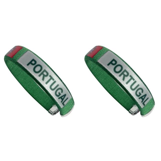 Pulseira Bandeira Nacional: Acessório Perfeito para Torcer no Futebol com Estilo e Amizade, Diâmetro 65mm