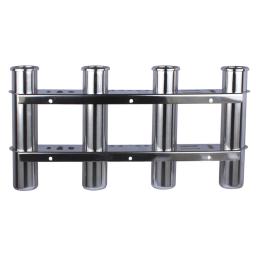 Aço Inoxidável Vara De Pesca Suporte De Armazenamento Rack, Barco Marinho, Iate Acessórios, 4 Tubo, Organizador Do Barco - Image 1