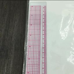 Régua De Quilting De Plástico Para Costura, Corte De Vestuário, Acessórios, Ferramentas De Patchwork, Tailor Craft Scale, Suprimentos De Desenho, Forma L - Image 4