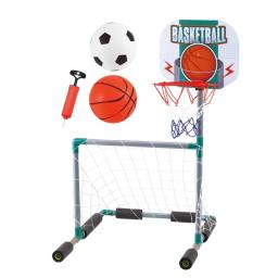 Piscina basquete futebol objetivo net água basquete piscina futebol incluído flutuante aro alvos objetivo para piscinas - Image 1