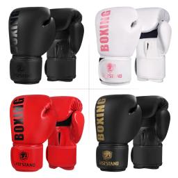 Luvas de boxe profissionais para homens e mulheres, sanda, muay thai, luta, treinamento, sandbag, luta livre, mma, 6, 8, 10, 12oz - Image 2