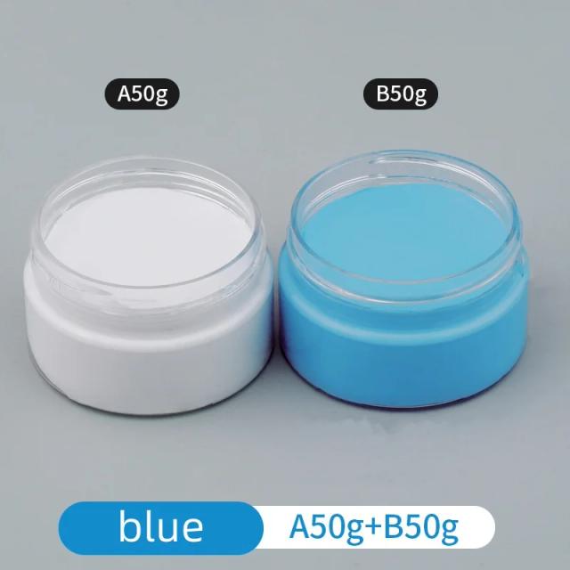 Molde de Silicone Putty Ultra-Leve para Mão Caseira - 100g de Borracha de Impressão Rápida DIY