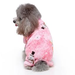 Pijama do boneco do Natal para o cão, roupa do animal de estimação, trajes do filhote de cachorro, gato pijama - Image 2