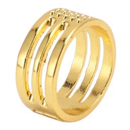 Exquisite cobre costura dedais, protetores de dedo para costura manual, acolchoado, bordado, metal dourado - Image 5