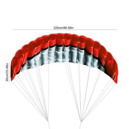 Kite parafil dobrável para kitesurf, Kite de praia, esportes ao ar livre, diversão, treinamento Kites, grande, 2,5 m - Image 6
