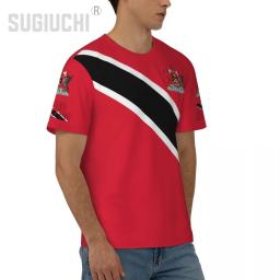 Camisa de camisa para os fãs de futebol de futebol presentes roupas personalizadas camiseta unisex nação camiseta de trinidad e tobago - Image 4