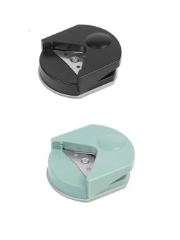 Raio Corner Rounder Punch, Paper Hole Cutter para papel fotográfico, preto, 4mm - Image 1