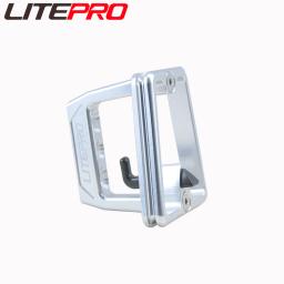 Litepro-Bicicleta dobrável com 3 furos, Adaptador de montagem de nariz de porco com parafusos, Racks frontais para bicicleta BMX - Image 6