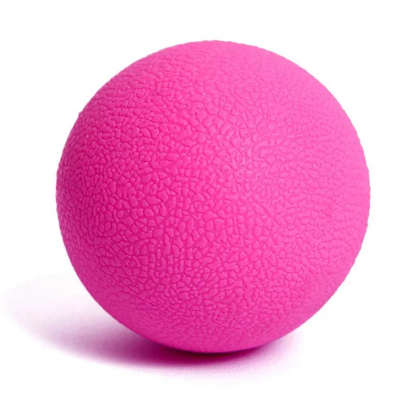 TPR Hard Massage Lacrosse Ball, Exercício de Relaxamento, Esportes Peanut Ball, Ferramentas Fitness para Yoga, Fisioterapia, Liberação Miofascial - Image 1