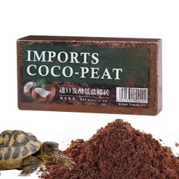 Solo de fibra de coco natural para réptil, Terrário para lagarto, Tartaruga, Terrário para réptil, Suprimentos Inferiores - Image 1