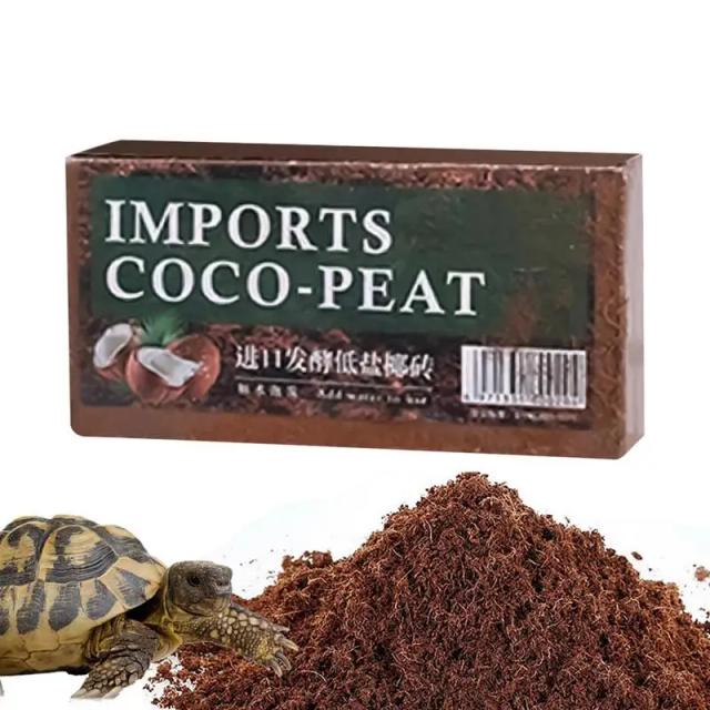 Fibra de Coco Natural para Terrários de Répteis: Ideal para Lagartos e Tartarugas