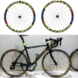 1 lado 26/27,5 polegadas adesivos refletivos para roda de bicicleta mtb adesivos protetores acessórios para bicicleta - Image 1