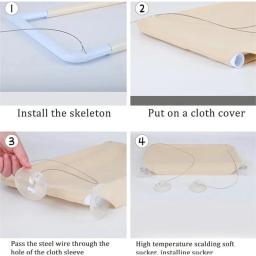 Nova rede de sucção para gatos, suprimentos para animais de estimação, rede dobrável, pendurado, janela de cama de gato, acessórios para gatos, castelo - Image 6