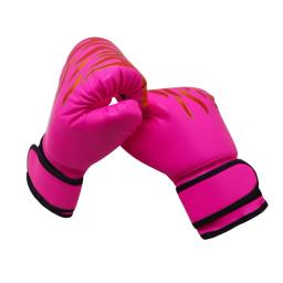 Luvas de Luta e Treinamento de Boxe para Crianças, Luvas de Chama Respirável, Sparring Karatê, Acessórios de Trabalho Eficazes, 2PCs - Image 4