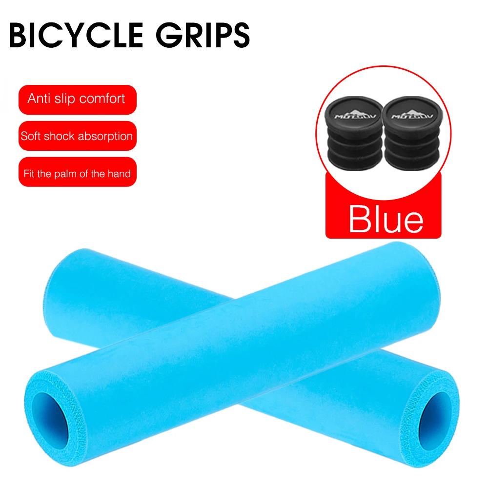 Motsuv-Punhos de bicicleta, de espuma de esponja, anti-derrapante, de absorção de choque, super macio, para mtb, xc/am - Image 1